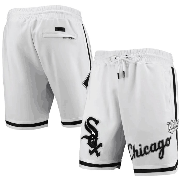 Men's Chicago White Sox White Team Shorts